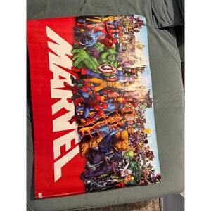 Marvel Heroes Poster! Trends International! 2007! RARE! Hulk Avengers X-Men!